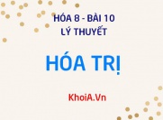 Quy tắc hóa trị là gì? Cách xác định hóa trị của một nguyên tố trong hợp chất AxBy - Lý thuyết Hóa 8 bài 10